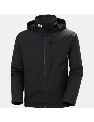 CHAQUETA CREW HOODED MIDLAYER Black